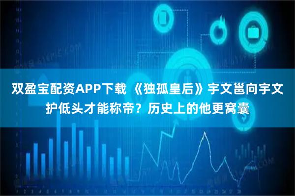双盈宝配资APP下载 《独孤皇后》宇文邕向宇文护低头才能称帝？历史上的他更窝囊